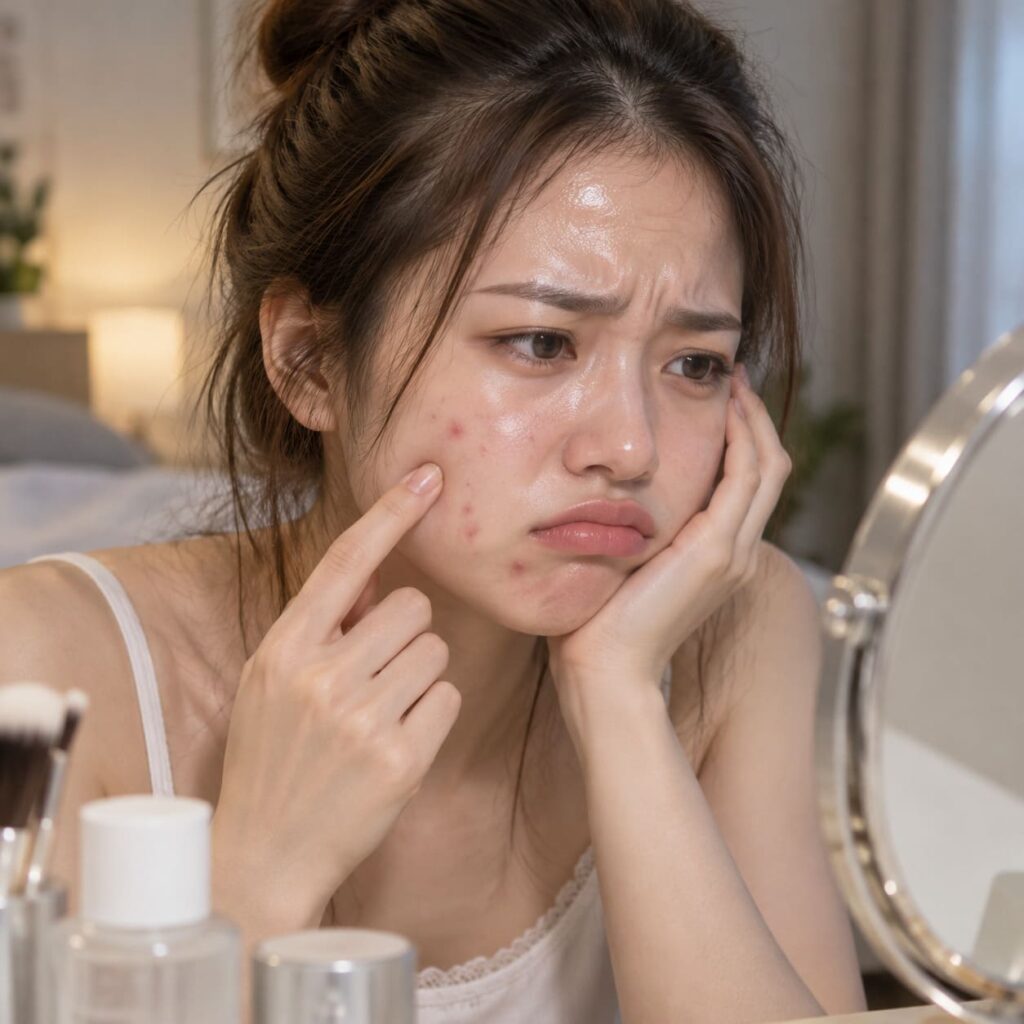 臉上總出油