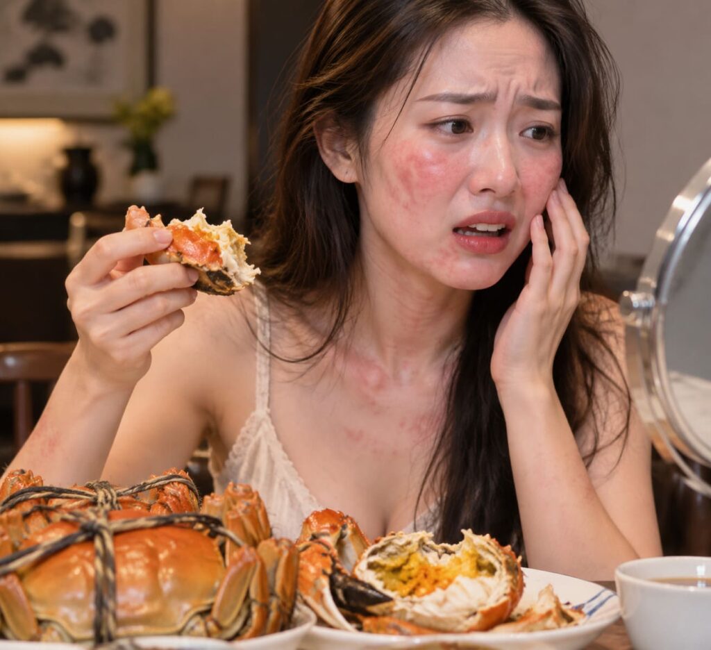 大閘蟹過敏